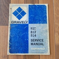 Gravely service manual for sale Gravely service manual for sale  Johnstown