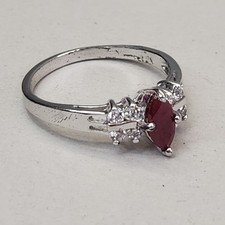 Rubin ring cocktail gebraucht kaufen  Versand nach Germany