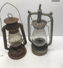 Two vintage lanterns for sale  SWANSEA
