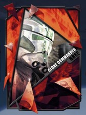CLONE NEGRO FRATURADO COMANDANTE GREE VINGANÇA DE SITH Topps STAR WARS CARD TRADER comprar usado  Enviando para Brazil