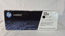 Cartucho de toner HP 12 A preto original para HP Laser Jet preto noir 12A novo comprar usado Cartucho de toner HP 12 A preto original para HP Laser Jet preto noir 12A novo comprar usado  Enviando para Brazil
