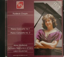 Chopin Piano Concertos Nos. 1 & 2 CD Anna Malikova cc segunda mano  Embacar hacia Mexico