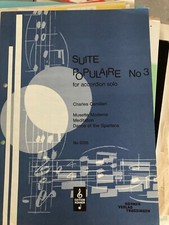 Suite populaire musette gebraucht kaufen  Ravensburg