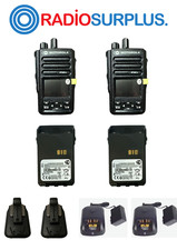 2 x Motorola DP3661E UHF Rádio MDH69RDQ9RA1AN, Antena, Coldre Batt, Batt, Char comprar usado  Enviando para Brazil