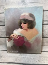 Woman portrait original for sale  Lebanon