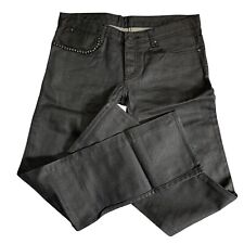 Usado, Calça jeans masculina glamour histérica cintura baixa reta azul escura tamanho L 32 x L 32 comprar usado  Enviando para Brazil