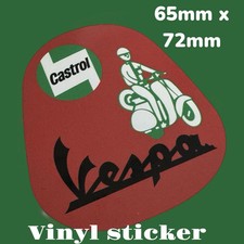 Castrol vespa lambretta for sale  STOKE-ON-TRENT