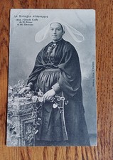 Cpa coiffe bretonne d'occasion  Saint-Priest-des-Champs
