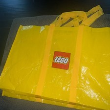 Usado, Sacola de compras LEGO grande amarela 20 x 30" loja de armazenamento comprar usado  Enviando para Brazil