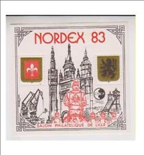 BLOC CNEP N° 4 SALON PHILATELIQUE DE LILLE  -  NORDEX 1983 na sprzedaż  Wysyłka do Poland