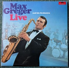 Max greger live for sale  UK