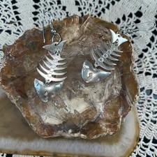 Silver fishbone skeleton for sale  Grand Junction
