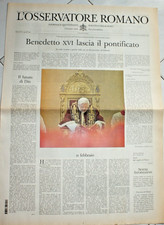 Osservatore romano papa usato  Roma