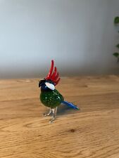 Papagei kakadu glaskunst gebraucht kaufen  Deutschland