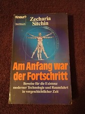 Anfang fortschritt zecharia gebraucht kaufen  Deutschland