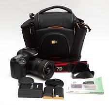 Câmera Digital SLR Canon EOS 7D 18.0 MP + Lente Tokina 12-24mm f/4 SD DX II +Xtra comprar usado  Enviando para Brazil
