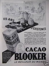 Publicité cacao blooker d'occasion  Longueil-Sainte-Marie