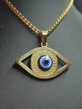 Halskette gold edelstahl gebraucht kaufen  Weida