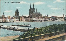 Köln rheinpanorama gel gebraucht kaufen  Bad Münster