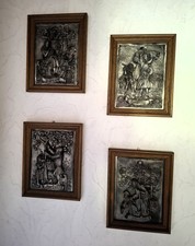 Zinn relief bilder gebraucht kaufen  Dortmund