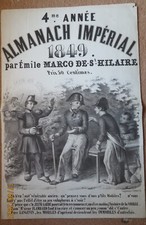 Affiche almanach impérial d'occasion  France
