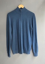 Men blue merino for sale  LONDON
