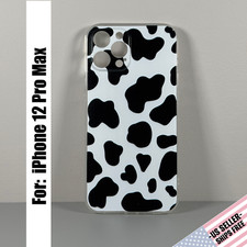 Usado, Capa projetada para iPhone 12 PRO MAX: estampa de vaca preta e branca | Slim Fit | Flex comprar usado  Enviando para Brazil