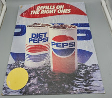 Pepsi cardboard counter for sale  Lakeland
