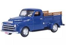Carro em miniatura Dodge B1B Pickup 1948 modelo azul design clássico fundido em escala 1/87, usado comprar usado  Enviando para Brazil