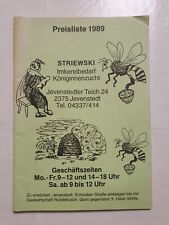 Katalog imker bienen gebraucht kaufen  Burgstädt