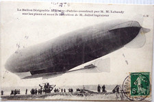 Cpa ballon dirigeable d'occasion  Antibes