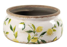 Vaso ceramica basso usato  Cittanova