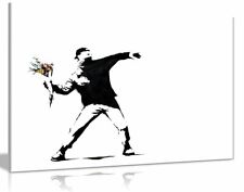Banksy flower thrower for sale  LONDON