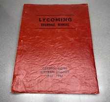 Vintage lycoming overhual for sale  Wheat Ridge
