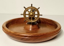 Brass ships wheel for sale  MOUNTAIN ASH