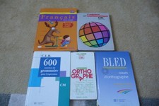 Lot livres scolaires d'occasion  Criquetot-l'Esneval