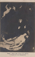 Cartolina napoli chiesa usato  Bologna