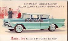 Postcard 1957 rambler for sale  Schofield