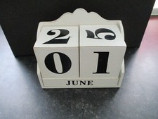 White wooden block for sale  PONTYPOOL