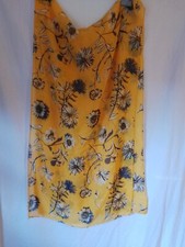 Foulard jaune fleurs d'occasion  Pau
