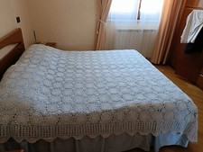 Copriletto matrimoniale uncine usato  Roma