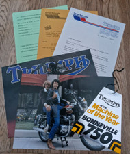 1981 triumph bonneville for sale  UK