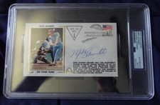 Usado, Capa de beisebol autografada por Mike Schmidt Philadelphia Phillies primeiro dia PSA SLAB comprar usado  Enviando para Brazil