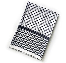 Black white keffiyeh for sale  BARNET