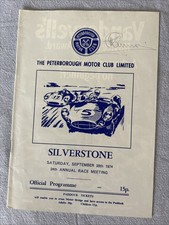 Race programme september for sale  FAREHAM