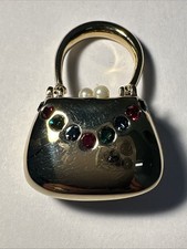 Broche mini sac d'occasion  Andernos-les-Bains