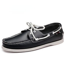 Mocassim Masculino Moda Sapatos Confortáveis Couro Drive Calçado Antiderrapante Barco Tênis, usado comprar usado  Enviando para Brazil