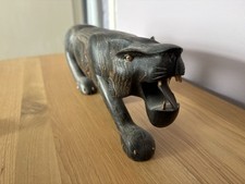Wood panther ornament. for sale  BRACKNELL