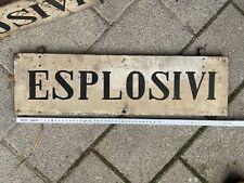 warnschild italien gebraucht kaufen  Murnau a.Staffelsee