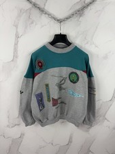 Moletom vintage anos 80 anos 90 Adidas golfe multilogo retrô rave tamanho XL (M), usado comprar usado  Enviando para Brazil